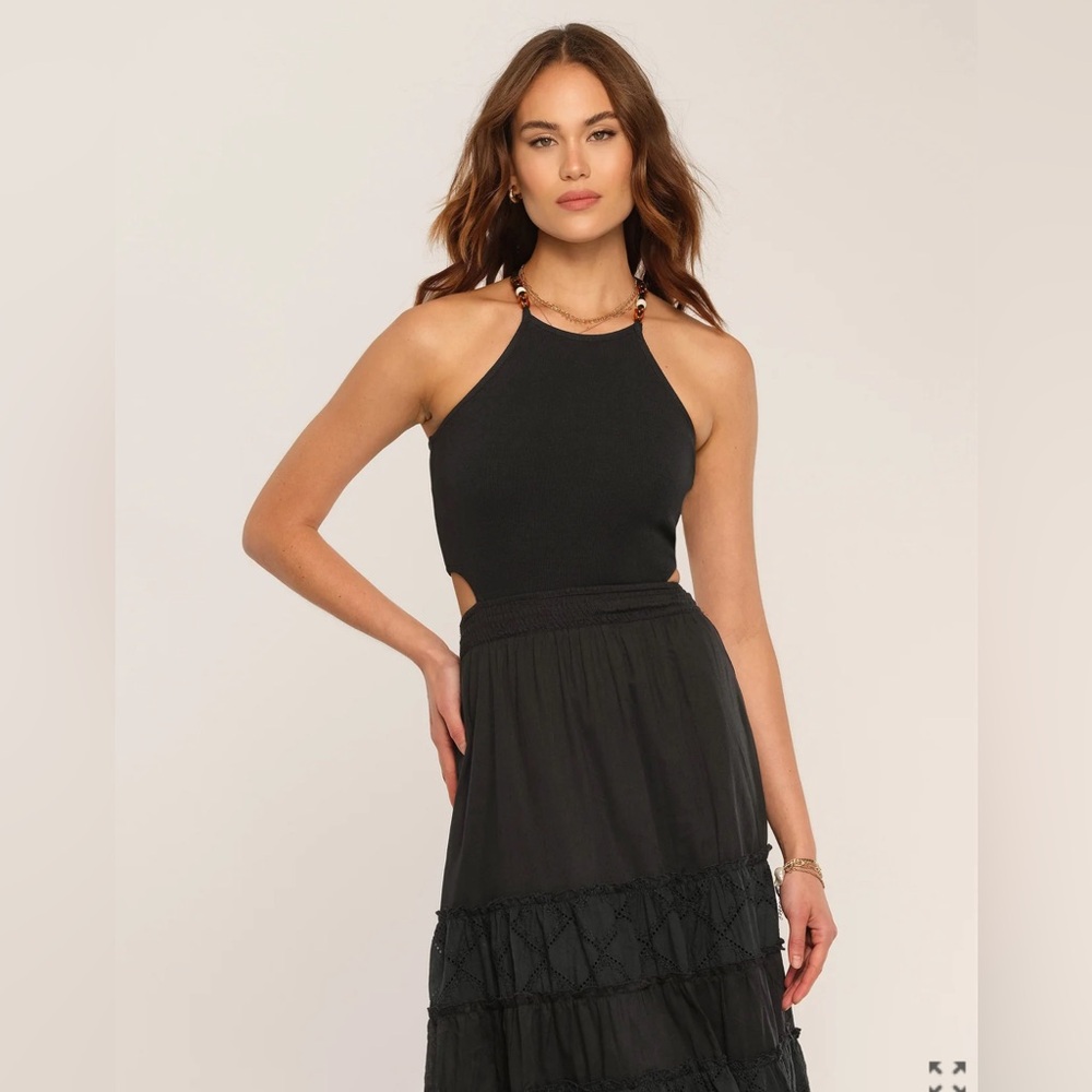 HEARTLOOM Fauna Dress in Black